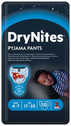 Huggies Dry Nites 4-7 ans (10) Enfants