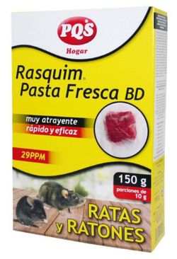 Ibys/Rasquim Rodenticida Isca Fresca 15X10G