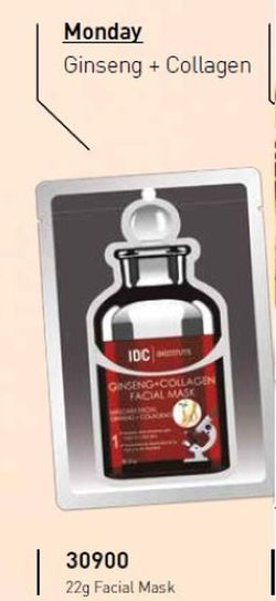 Masque visage IDC Ginseng + Collagène 30900