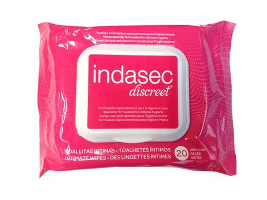 Lenços umedecidos íntimos Indasec (20)