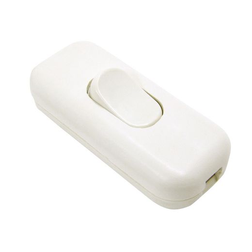 Interruptor de pas DUOLEC Interruptor de Pas 2 A. 250 V. Blanc