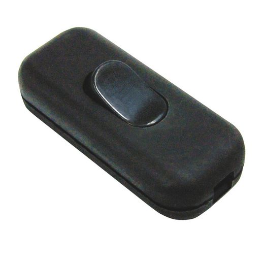 Interruptor de paso DUOLEC Interruptor De Paso 2 A. 250 V. Negro