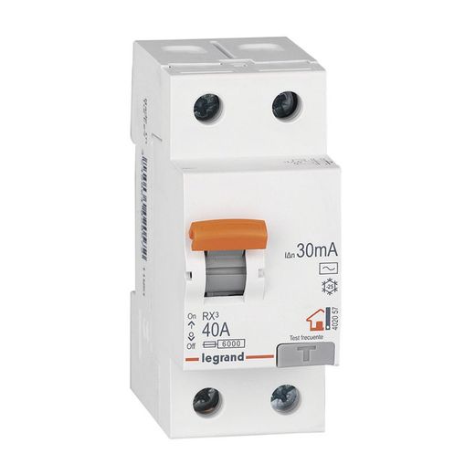 Interruptor diferencial LEGRAND. Diferencial 2P 40A 30Ma
