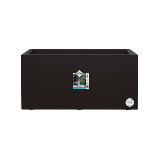Jardinera Rectangular 80x40 Cm. Negro