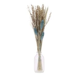 Gerro Cristall C/Flor Seca 12X36,5 Cm.