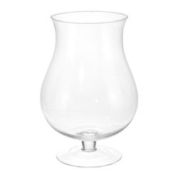 Vase Coupe En Verre 17X32 Cm.
