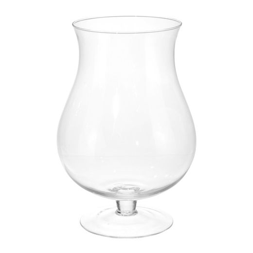 Vase Coupe En Verre 17X32 Cm.