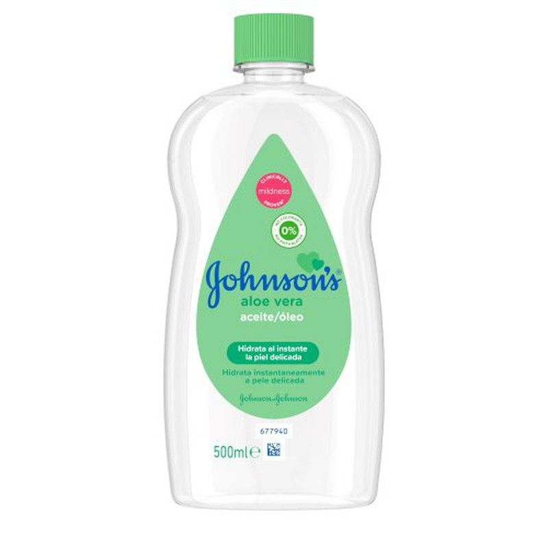 Johnson Baby Aceite 500 Aloe Vera