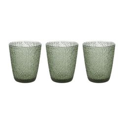 Coffret de 3 verres Davor Vert