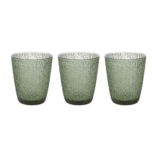 Coffret de 3 verres Davor Vert