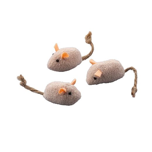 Juguete Para Gatos "Ratón" 3 Uds