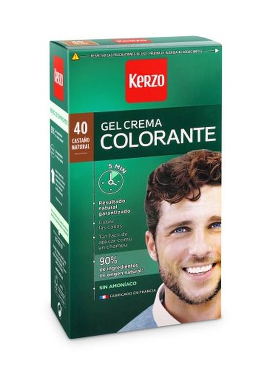 Kerzo Tinte Hombre 40 Casta�O Natural