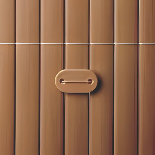 Kit De Fijación Cañizo Marrón