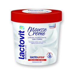 Lactovit Body Mousse 250 ml d'urée en pot