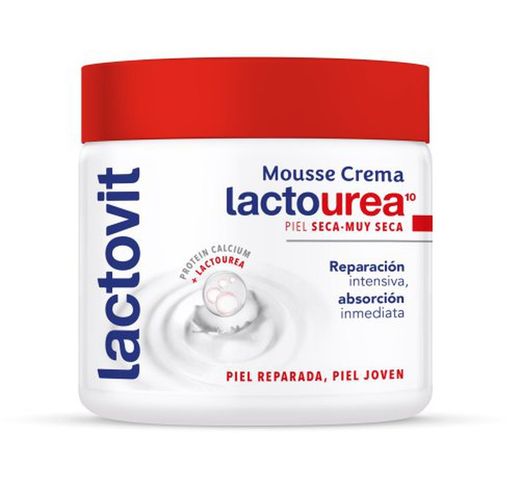 Lactovit Body Mousse 250 ml d'urée en pot