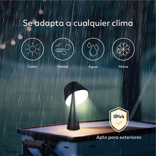 Lampara Led Solar Momo 500lm 30k