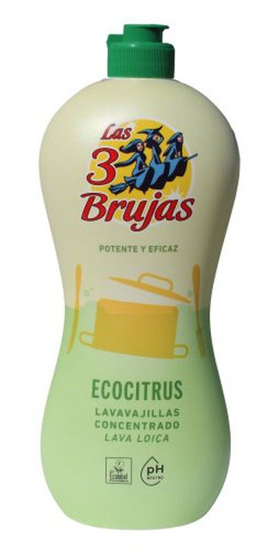 Las 3 Brujas Vajillas Ecolabel 750 Ml