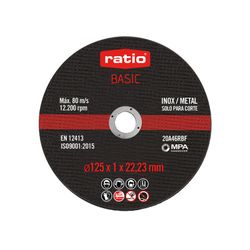 Llauna 10 Discos Tall Inox.Basic 125Mm.