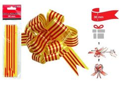 Fita de presente com bandeira catalã R-4035