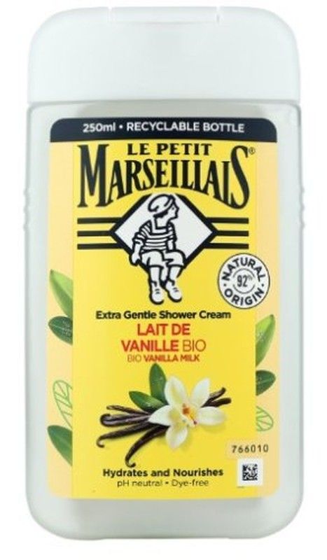 Le Petit Marseillais Gel 250 Lait Vaini