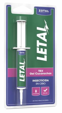 Letal Gel Cucarachas Jeringuilla 10 G