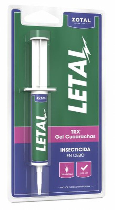 Letal Gel Cucarachas Jeringuilla 10 G