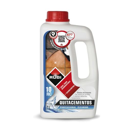 Limpiador cementos RUBÍ Quitacementos 1L.Rc-10 Rubi