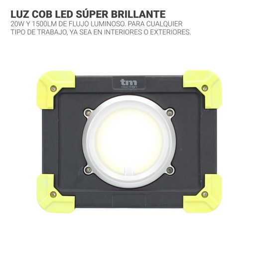 Linterna Trabajo 20W Cob Led Pow.1500Lm