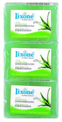 Lixone Jabon Aloe Vera Pastilla(3)125Gr