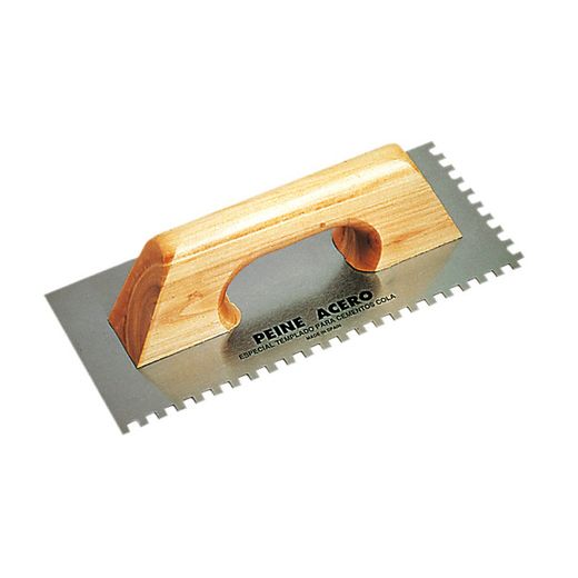 Llana rectangular dentada RUBÍ Llana Rectang.Dent.10X10Mm.Rubi