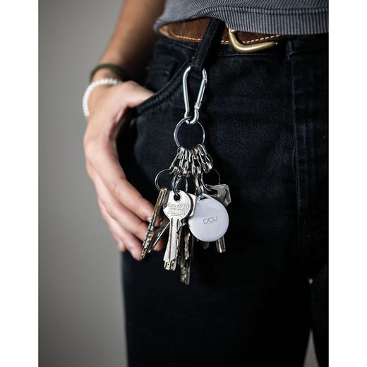 Localizador rastrador anti-pérdida negro