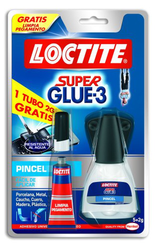 Loctite 5 Gr Pincel + Limpia Pegamento — Ferretería Roure Juni