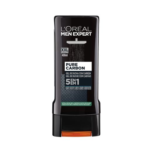Loreal Men Gel 400 Carbon 5 En 1