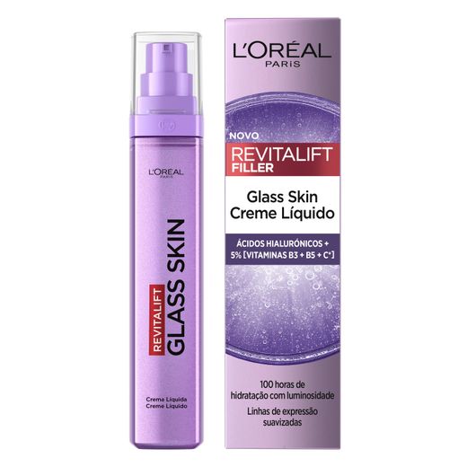 Loreal Revitalift Filler Glass Skin Liqu