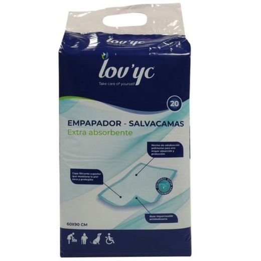 Protetor de cama extra absorvente Lovyc 60x9020