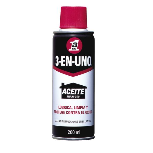 Lubricant multiús 3-EN-UN. Multiusos 3 A 1 Spray 200 Ml.