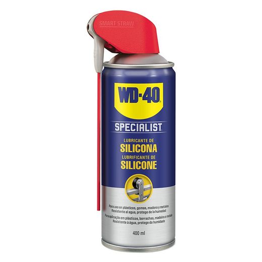 Lubrifiant professionnel en spray silicone WD-40 Specialist. Lubrifiant.Silicone.Double Action.Wd-40.400Ml