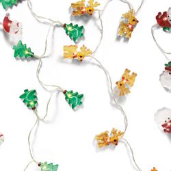 Lumières LED décoratives 4 couleurs assorties. 90cm.