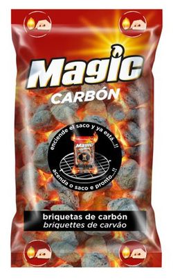 Ignição automática de carbono mágico 1,6 kg