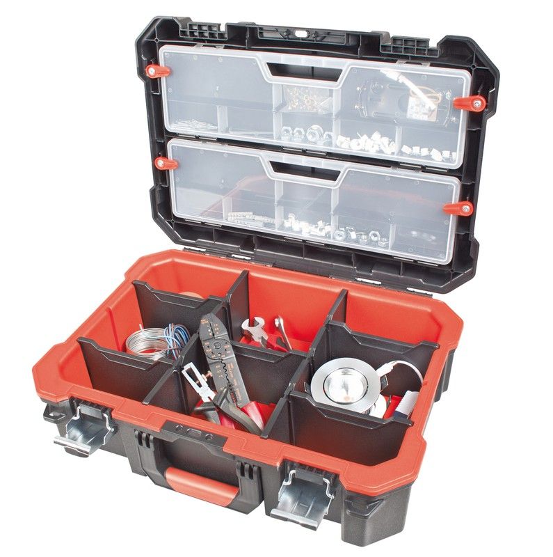 Maletín RATIO Hardbox 6779 Maletin Plast.Portaher.49,5X39X19Cm.Rati