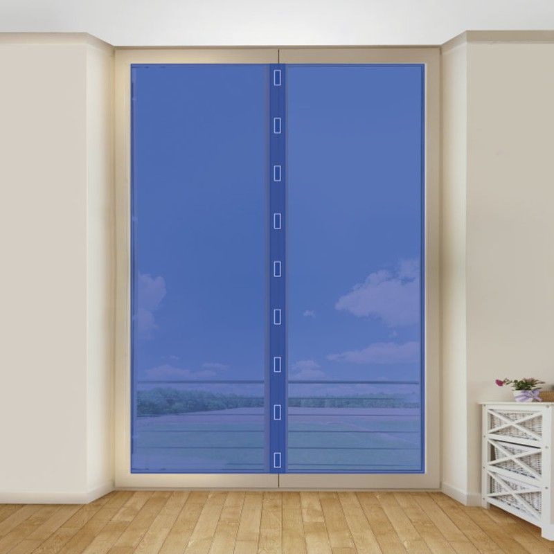 Malla mosquitera para puertas HABITEX. Mosquit.Velcro C/Imán.2X50Xh220.Habitex.