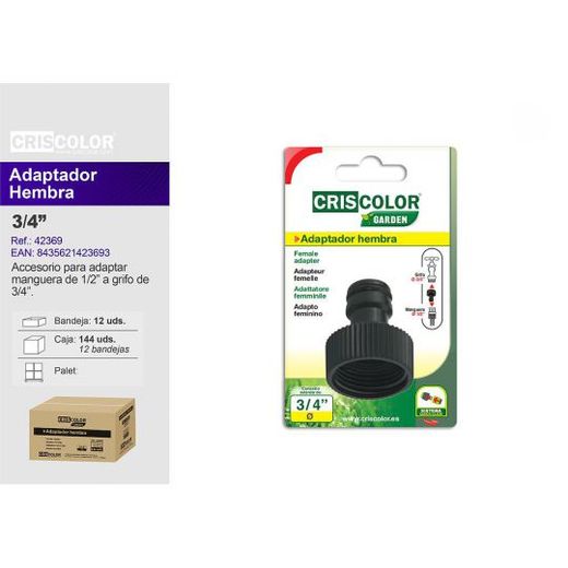 Raccords de tuyaux 3/4 42369
