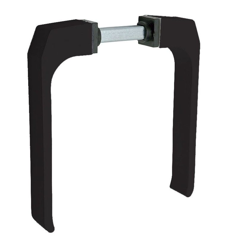 Manilla carpinterÇğa aluminio MICEL 702. Juego Manilla 702 Aluminio Negro