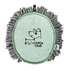 Manopla Microfibra Pets Club Verd