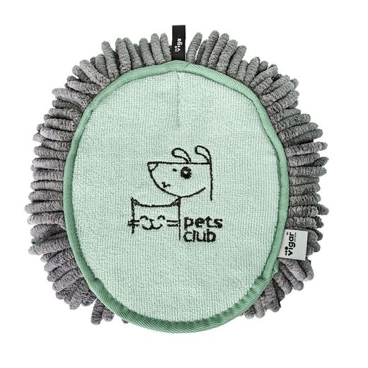 Manopla Microfibra Pets Club Verd