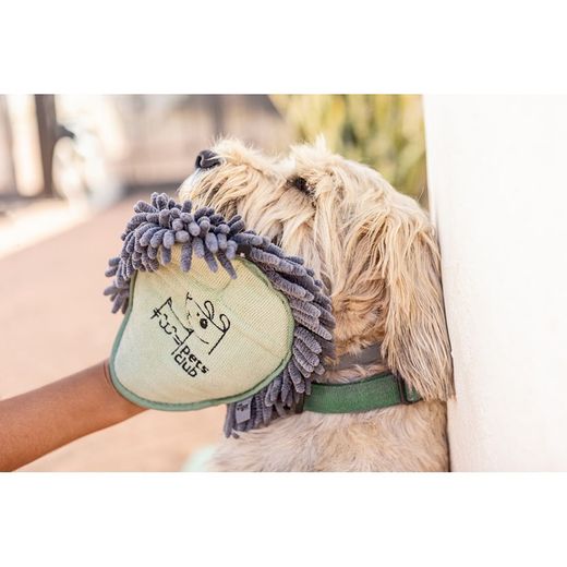 Manopla Microfibra Pets Club Verd