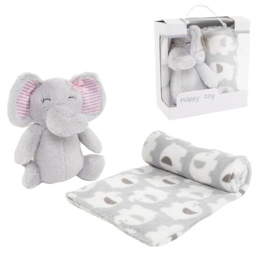Manta Con Peluche Elefante Caja  311809