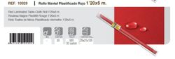 Rolo Vermelho Toalha Plast 1.20X5 R-10029