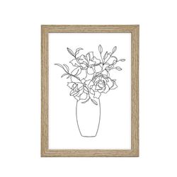 Moldura para fotos 13X18 cm. Natural