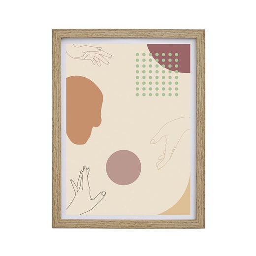 Cadre photo 18X24 cm. Naturel